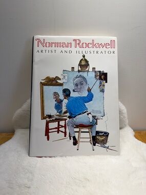 Norman Rockwell Art Print Cover – 1983 Reproduction Including Center Mural 📖